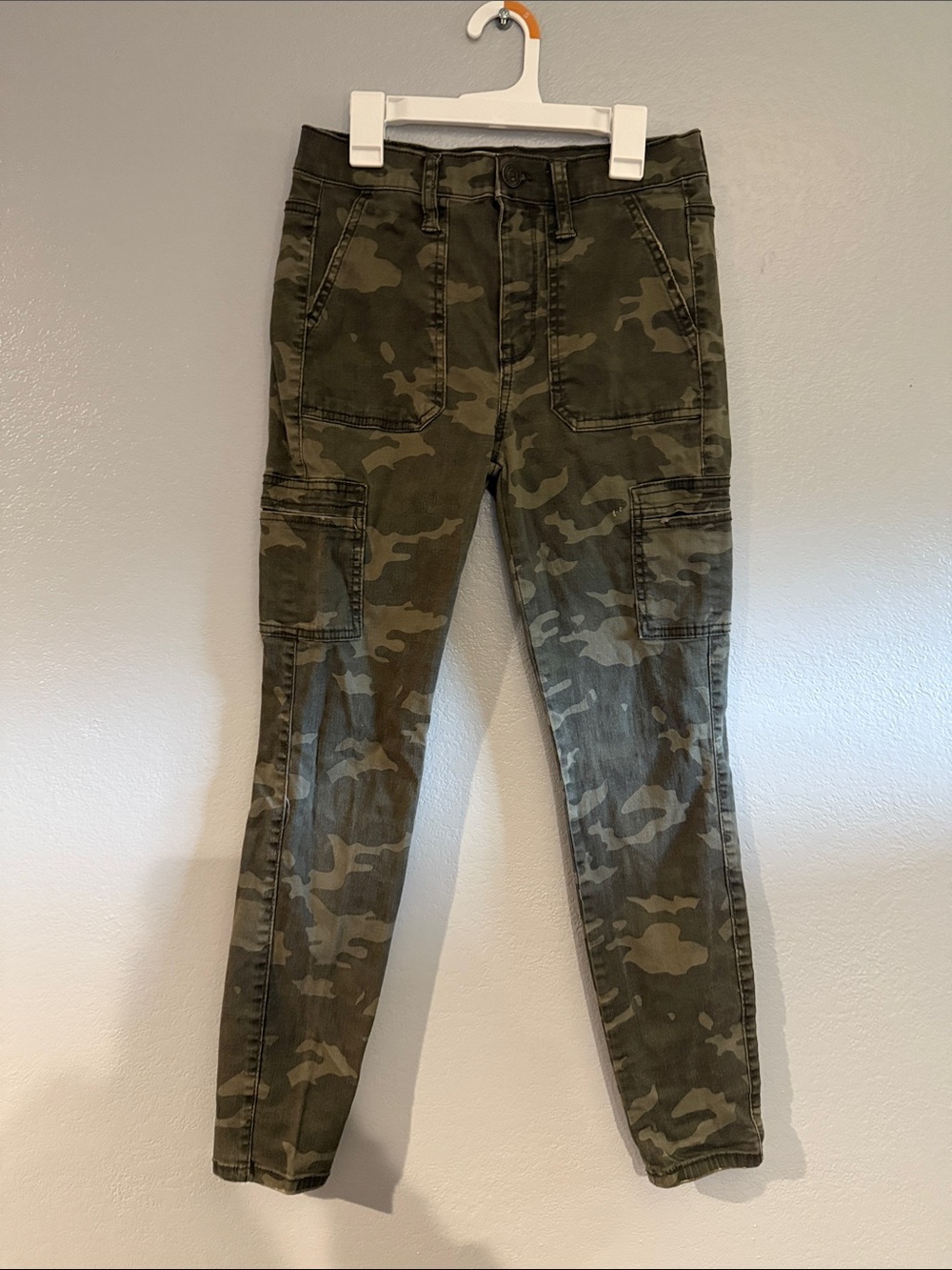 Mudd Olive Green Utility Jeggings